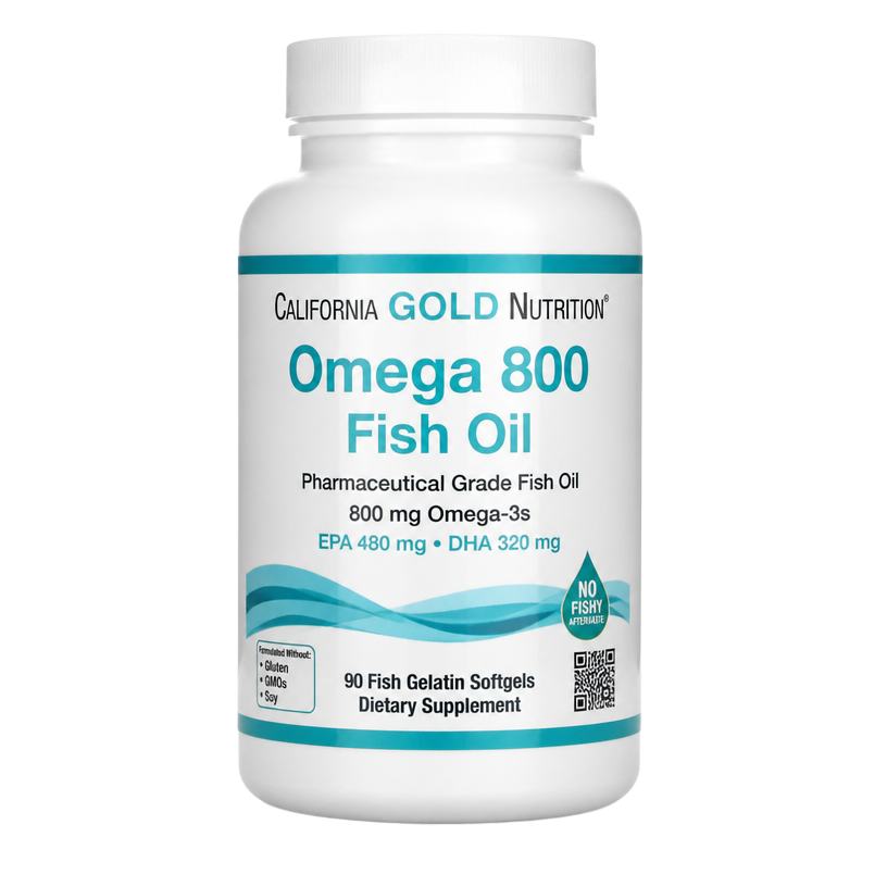 California Gold Nutrition Omega 800 Fish Oil