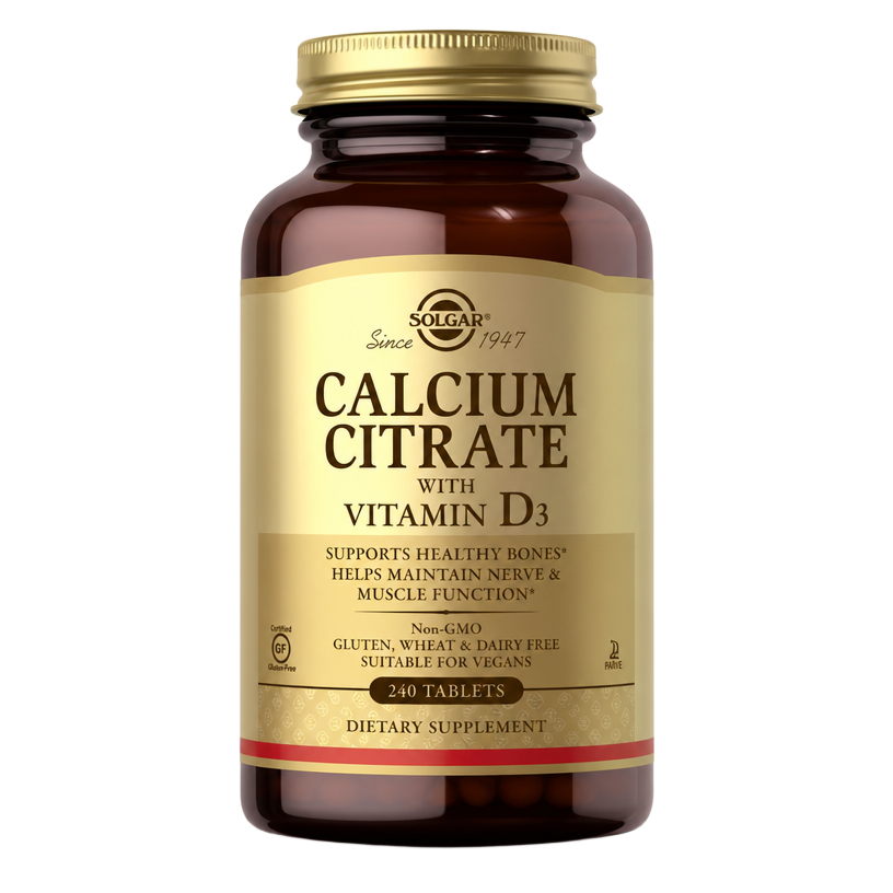 Solgar Calcium Citrate with Vitamin D3